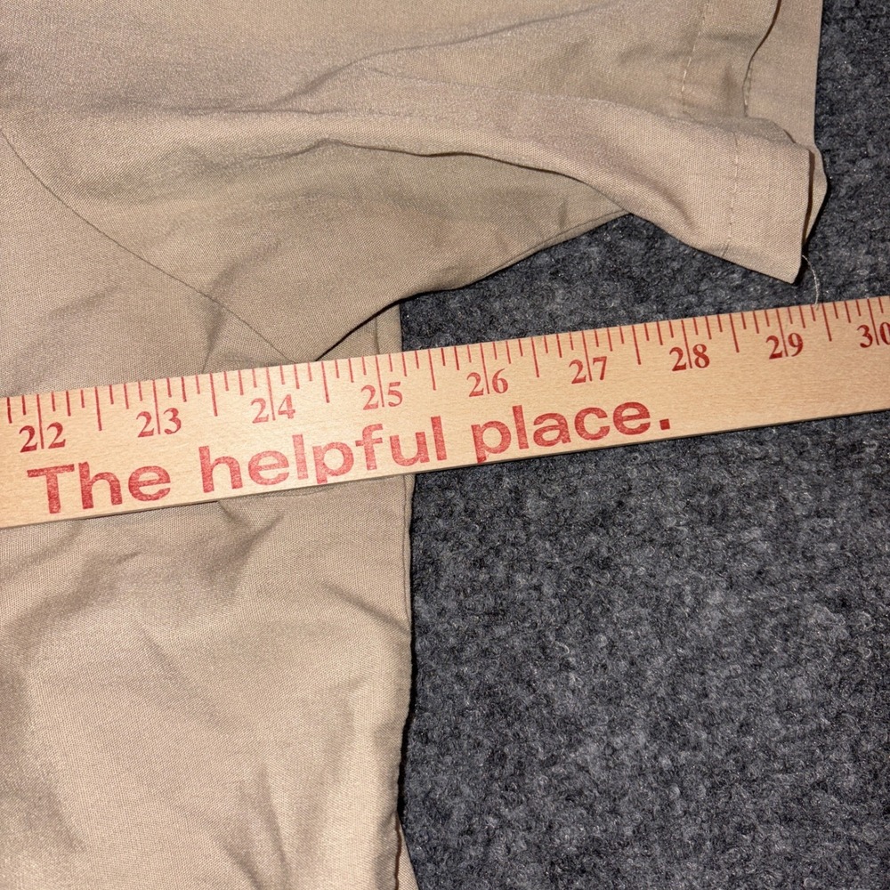 Prison Inmate Work Shirt Tan XL - Picture 7 of 8